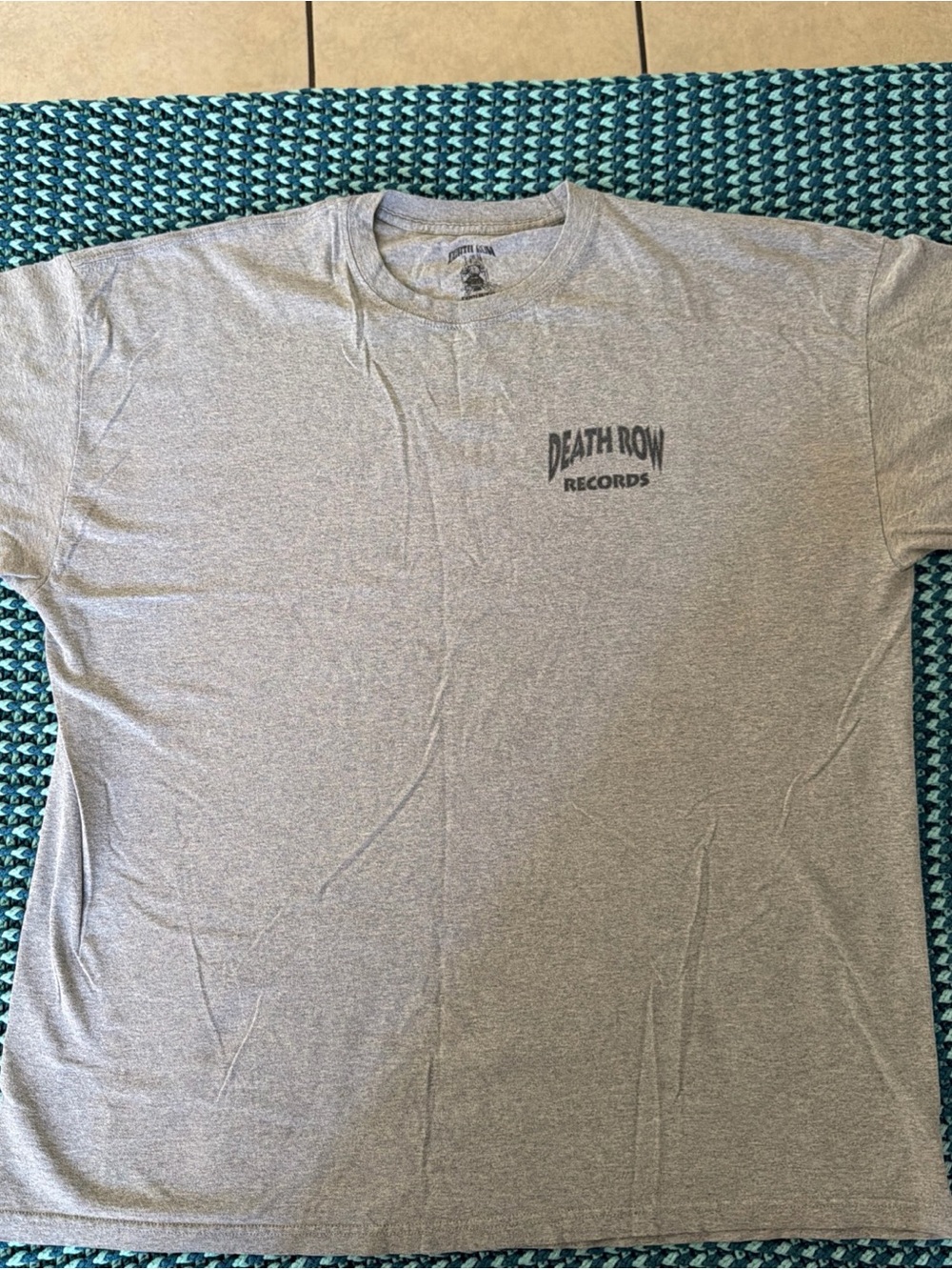 Fashion Nova Gray Death Row Records Graphic Tee